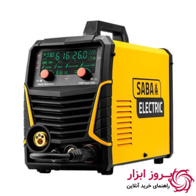 دستگاه جوش 200 آمپر صبا مدل SMART MIG 200S